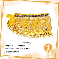 Бахрома из полиэстера с кисточкой&nbsp;DIY-WH0304-796A