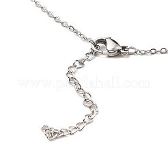 Collares colgantes de acero inoxidable que no se deslustran&nbsp;LS-NJEW-K267-01E-P