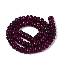 Chapelets de perles de jade blanche naturelle&nbsp;G-Q613-01F-23