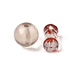 Прозрачные стеклянные бусины&nbsp;DGLA-C005-01G