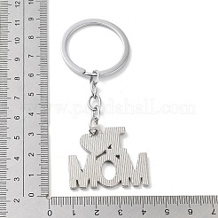 Schlüsselanhänger aus Emaille zum Muttertag&nbsp;X-KEYC-P020-A01