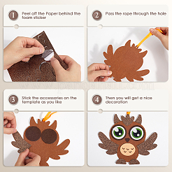 Осенние наборы для поделок с животными для детей&nbsp;FIND-WH20019-114