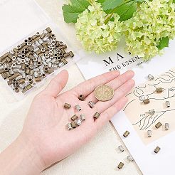 Сплавочные овальные бусины тибетского стиля &nbsp;TIBEB-FH0001-12