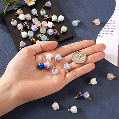 42 шт. 7 стильные гальванические акриловые подвески&nbsp;MACR-TA0001-26