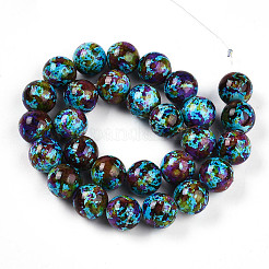 Chapelets de perles en turquoise synthétique&nbsp;TURQ-T004-08A-05