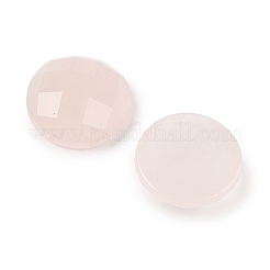Rosa naturale cabochon di quarzo&nbsp;G-C146-03K