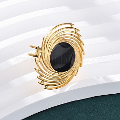 Круглые эмалированные манжеты из нержавеющей стали 304&nbsp;RJEW-D306-29G