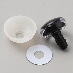 Yeux d'artisanat en plastique&nbsp;KY-WH0046-86C-05