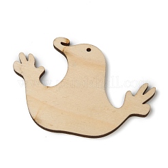 Bois naturel gros pendentifs&nbsp;WOOD-B001-29