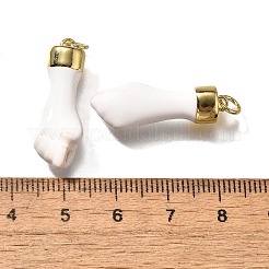 Латунь эмаль подвески&nbsp;KK-Q043-29B-02