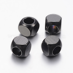 Perlas de acero inoxidable 304 con revestimiento iónico (IP)&nbsp;STAS-F136-01B-5x5mm