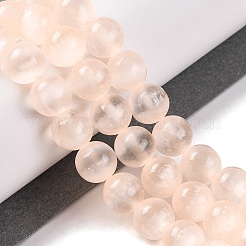 Fili di perline di selenite naturale&nbsp;G-C142-01C-08