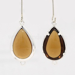 Соединители со стеклянными линзами из латуни с серебряным покрытием GLAA-J035-04S