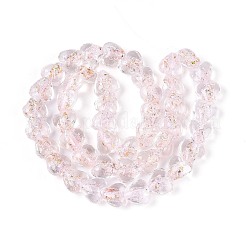 Handmade стеклянные бусины фольги&nbsp;FOIL-N029-09B