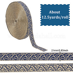 12.5 Yard bestickte Polycotton-Bänder im Ethno-Stil&nbsp;OCOR-HY0001-13B