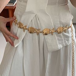 Летняя литая и искусственная жемчужина в форме морской звезды и ракушки звеньевая цепь поясная цепь живот для женщин&nbsp;FS-WGFC91A-01