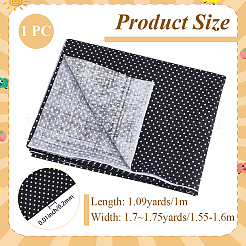1 m de tissu en coton à pois&nbsp;DIY-CY0003-52B