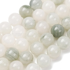 Natürliche Sinkiang Jade Perlen Stränge&nbsp;G-T150-A03-12mm