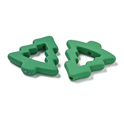 Perles acryliques opaques sur le thème de noël&nbsp;MACR-S002-02A