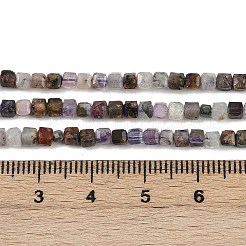 Фиолетовые фиолетовые бусины&nbsp;LS-G-RM2025-D51-3x3mm