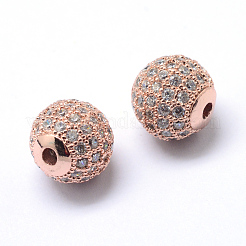 Gestell Messing Zirkonia Perlen&nbsp;ZIRC-S001-10mm-A03