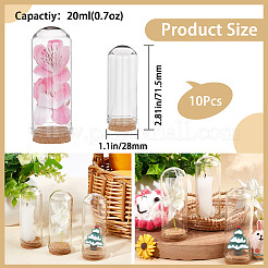 Стеклянный купол&nbsp;AJEW-CP0005-62C