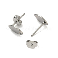 Фурнитура для сережек-гвоздиков из нержавеющей стали марки 304&nbsp;X-STAS-R063-36