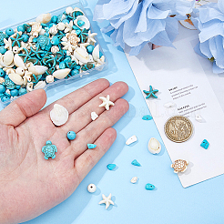 Kits de perles à faire soi-même sur le thème de l'océan en été&nbsp;DIY-HS0001-73