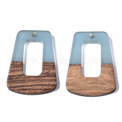 Подвески из смолы и ореха&nbsp;RESI-S358-84B