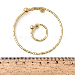 201 комплект браслетов-манжет и колец-манжет из нержавеющей стали&nbsp;SJEW-Z004-01G-01