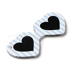 Милые непрозрачные акриловые подвески с принтом&nbsp;MACR-L002-A06