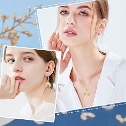 12шт 2 цвета латунные подвески&nbsp;KK-AR0003-41