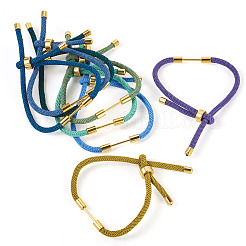 8шт 8-цветный плетеный нейлоновый шнур для изготовления браслета&nbsp;MAK-TA0001-28