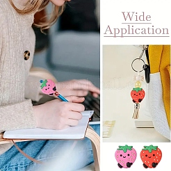 10шт 2 цвета силиконовые фокусные бусины&nbsp;SIL-YW0001-93