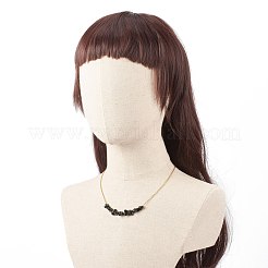Set di gioielli con perline di ossidiana naturale&nbsp;SJEW-JS01230-01