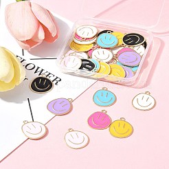 Подвески из сплава эмали 7 цвета&nbsp;ENAM-FS0002-05