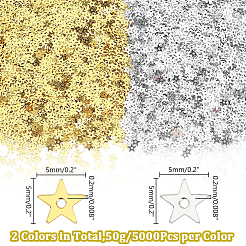 100g 2 colori accessori ornamentali&nbsp;KY-HY0001-28
