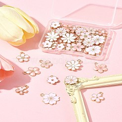 40шт 10 стиля сплава эмалевые подвески&nbsp;ENAM-FS0002-33