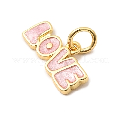 Латунь эмаль подвески&nbsp;KK-A268-10G-03