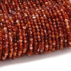 Природного сердолика нитей бисера&nbsp;LS-G-RM250101-C17