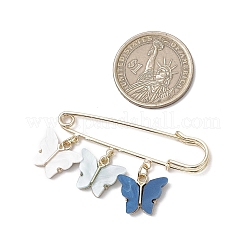 Бабочка сплав акриловые подвески броши&nbsp;JEWB-BR00184-01