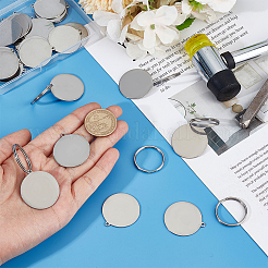 Наборы для самостоятельного изготовления брелока из нержавеющей стали&nbsp;DIY-OC0014-11A