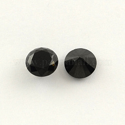 Cabochons à dos pointu de zircone cubique en forme de diamant&nbsp;ZIRC-R004-6mm-02