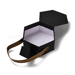 Шестиугольные картонные подарочные коробки на день святого валентина&nbsp;LS-CON-M010-01A