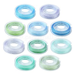 10 rotolo di fili di poliestere metallizzato a 3 capi&nbsp;MCOR-YW0001-03D