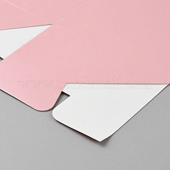 Складные картонные коробки с отверстием для ручки&nbsp;CON-WH0089-64B