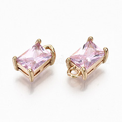 Латунь стекло горный хрусталь подвески&nbsp;X-GLAA-S179-21G-RS