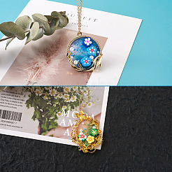 Кабошоны из полимерной глины ручной работы&nbsp;CLAY-TA0001-07