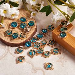 40 шт. 20 стеклянных звена / разъема&nbsp;GLAA-SZ0001-28