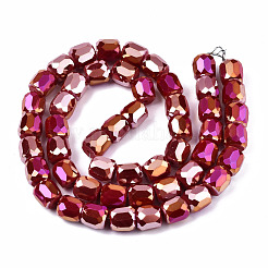 Непрозрачность гальванических нитей стеклянных бусин&nbsp;EGLA-T020-08-B